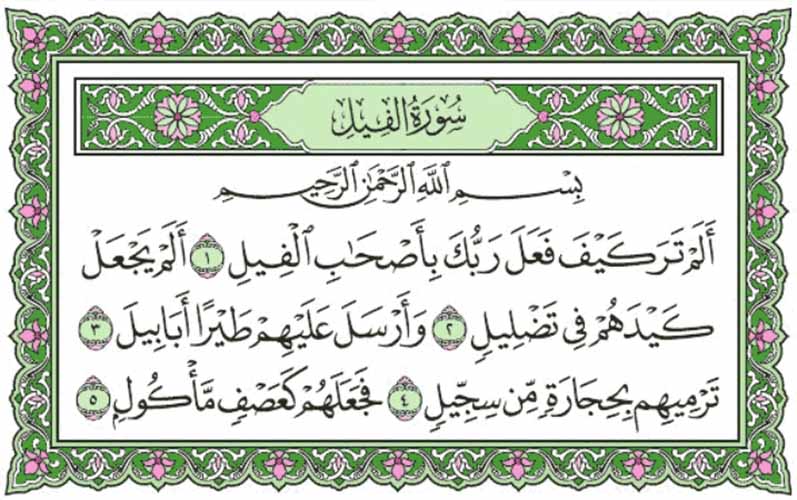 Surah Al Fil Dan Artinya Surah Al Fil Dan Artinya
