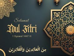 jawaban ucapan idul fitri
